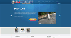 Desktop Screenshot of allweathersealcoating.com